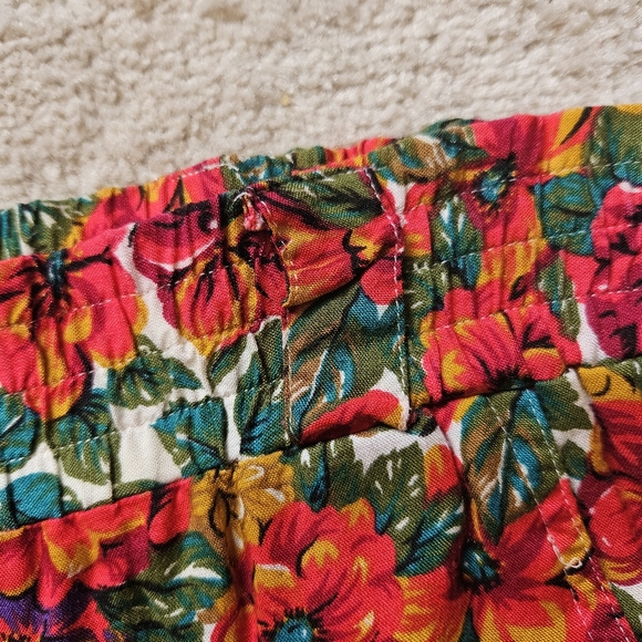 90s Floral Pencil Skirt with Pockets Size 12 - Picture 7 of 8